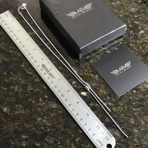 Ashley Bridget “Zipper” necklace